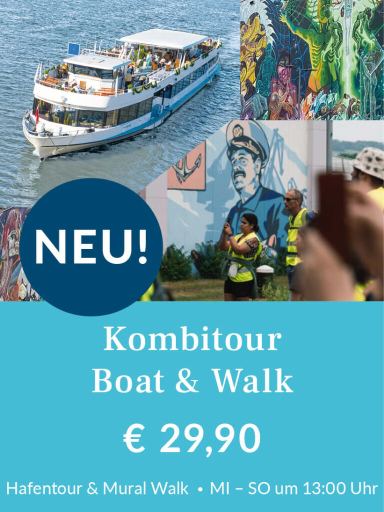 Kombiticket Hafentour + Mural Walk